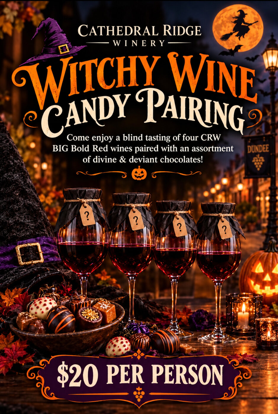 Dundee Halloweekend Witchy Wine and Candy Pairing